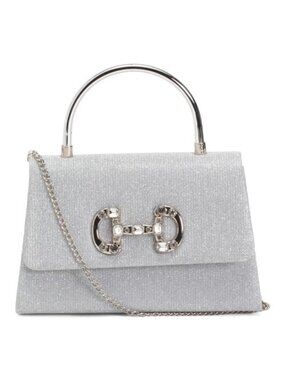 ALESSIA BIANCHI Beaded Clutch